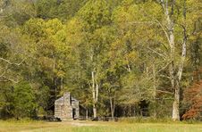Log Cabin, Cades Cove, Great Smoky Mountains Royalty Free Stock Photography Log Cabin, Cades Cove, Great Smoky Mountains Royalty Free Stock Photography