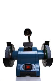 DIY - Bench Grinder Royalty Free Stock Image
