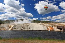 Midway Geyser Basin In Yellowstone Stock Image Midway Geyser Basin In Yellowstone Stock Image