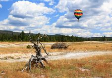 Upper Geyser Basin In Yellowstone Royalty Free Stock Photo Upper Geyser Basin In Yellowstone Royalty Free Stock Photo