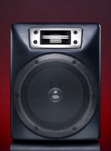 Black Speaker Royalty Free Stock Photos Black Speaker Royalty Free Stock Photos