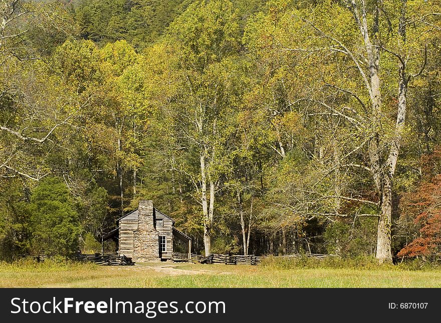 Log Cabin, Cades Cove, Great Smoky Mountains