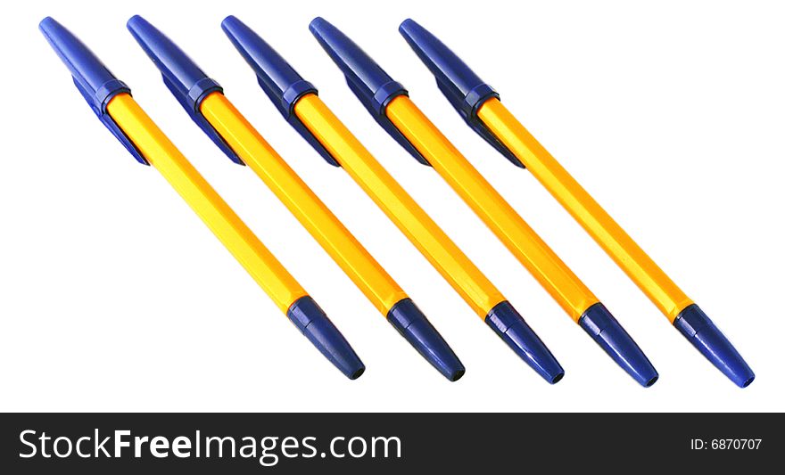 Some pens for the letter