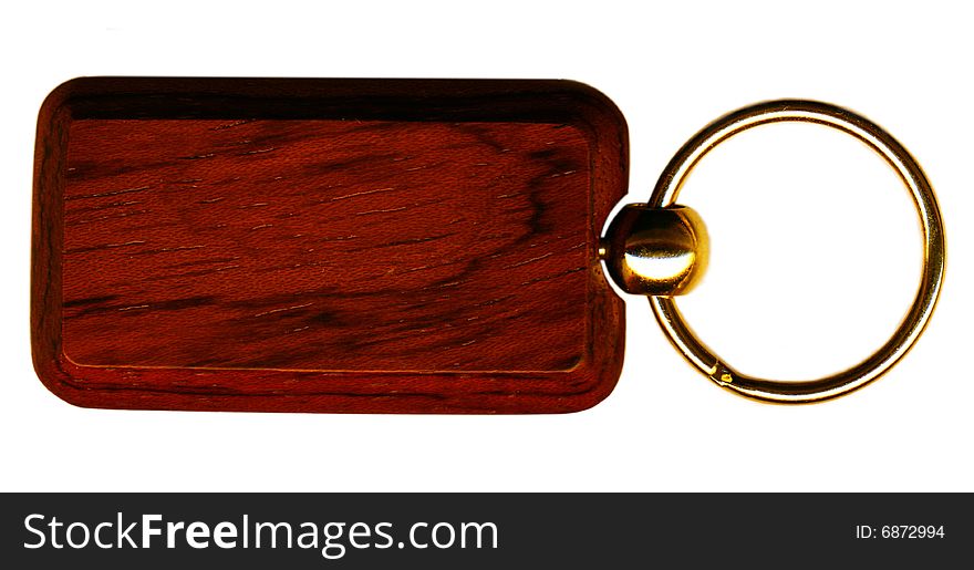 Key ring from road material