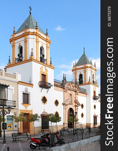 Christian church in the city of Ronda