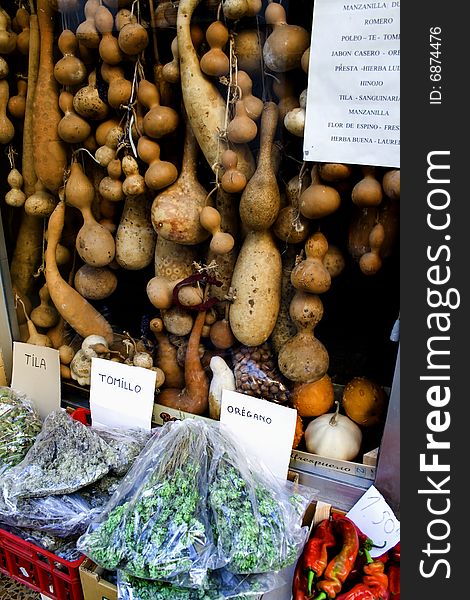 Fruit in a market