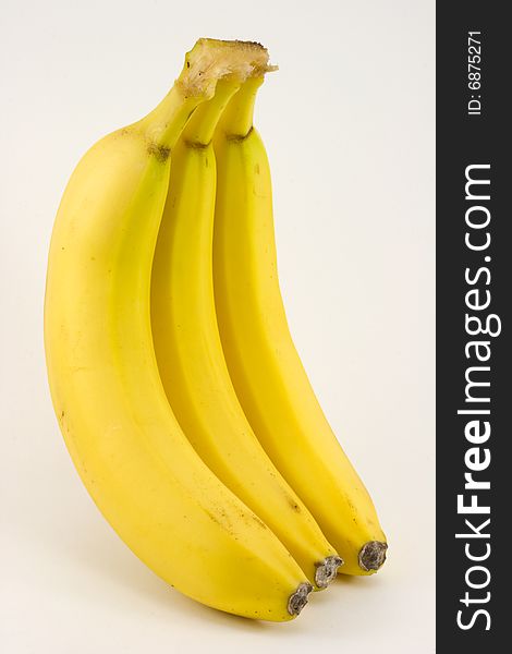 Bunch Of Bananas Isolated