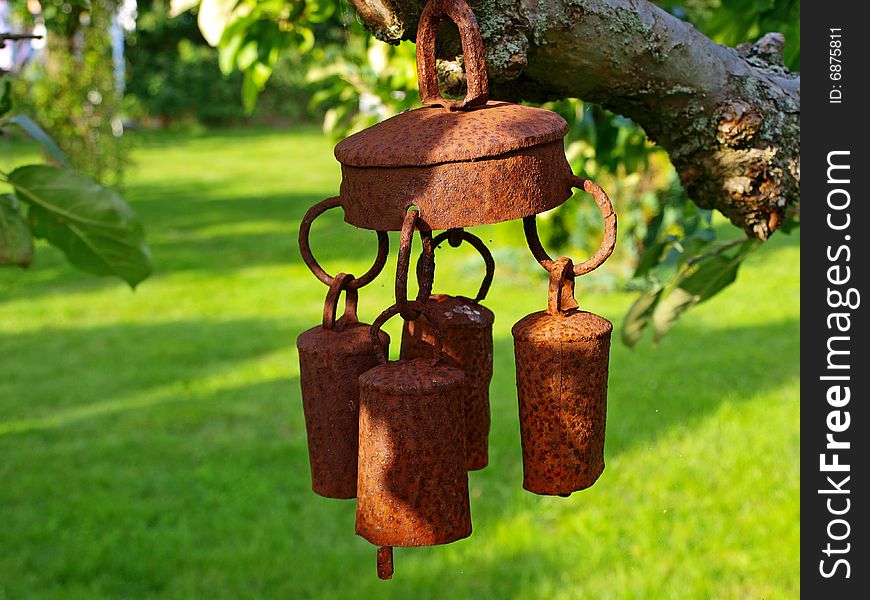 Beautiful garden bell wind chimes