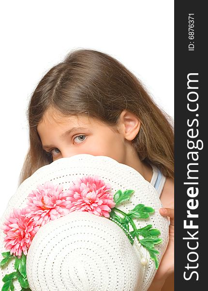 Teen Girl With Hat