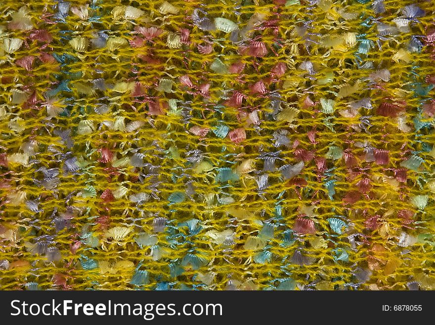 Ornate fabric with versatile image as background