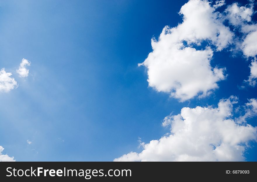 Cloudscape And Blue Sky