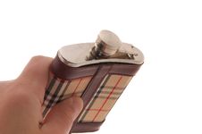 Whisky Flask Royalty Free Stock Photography Whisky Flask Royalty Free Stock Photography