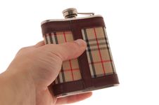 Whisky Flask Royalty Free Stock Image