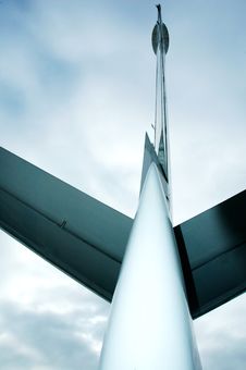 Airplane Rudder Stock Photography Airplane Rudder Stock Photography
