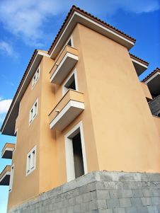 New Apartments Block Royalty Free Stock Photo New Apartments Block Royalty Free Stock Photo