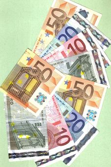 European Banknotes Stock Photography