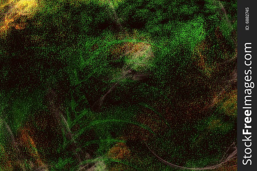 Abstract Dark Green Background
