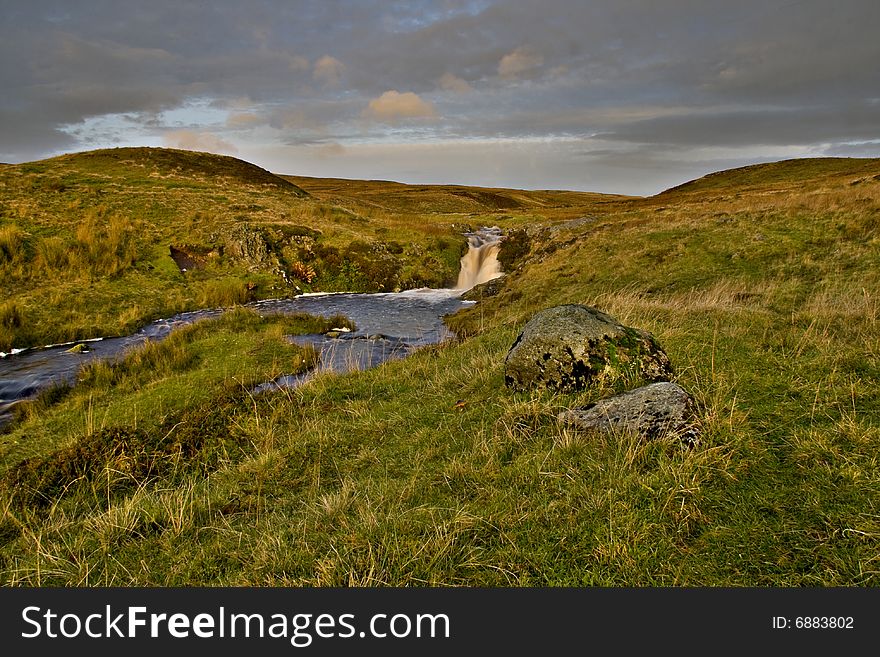 Earls Burn located in the Carron valley ,Stirlingshire