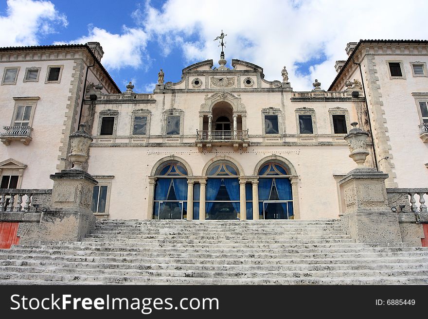 Magnificent Mansion,Vizcaya on Biscayne bay