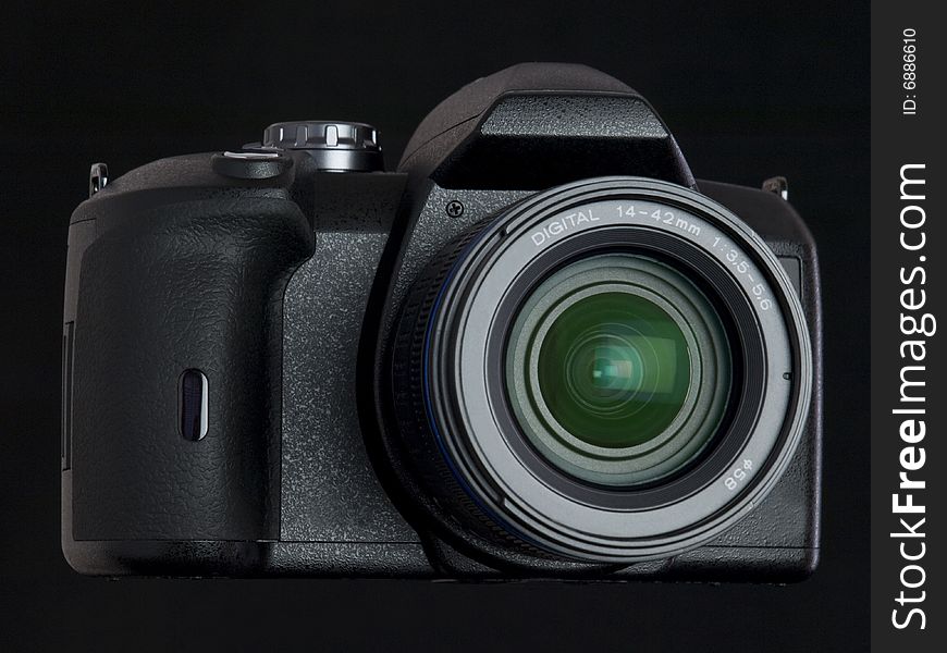 DSLR front view angle