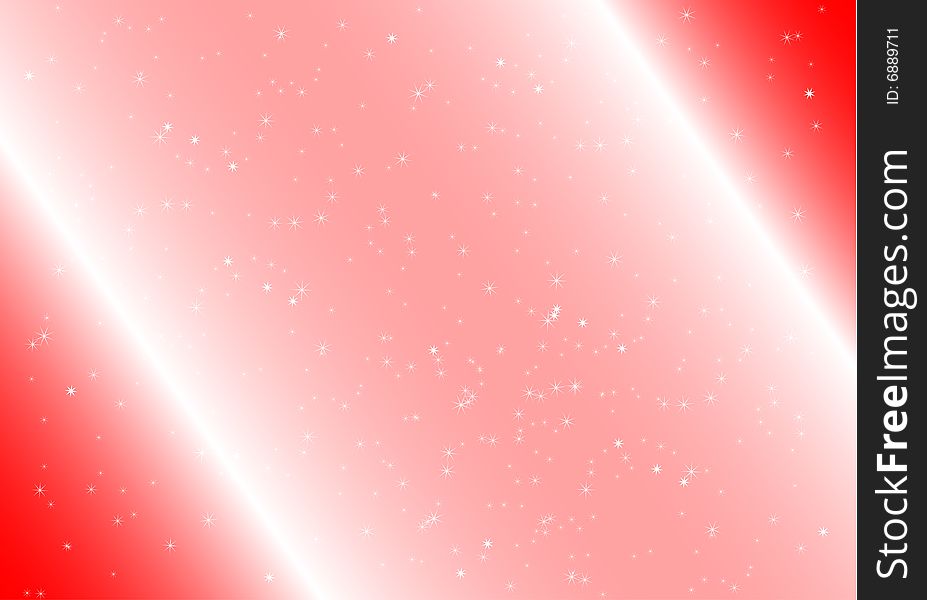 Red Background With Stars