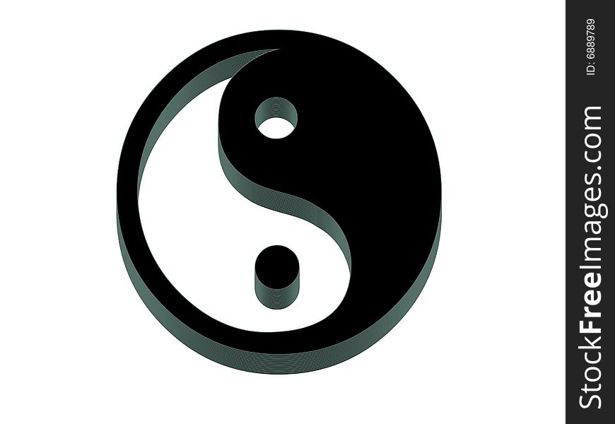 Yin Yang Icon.