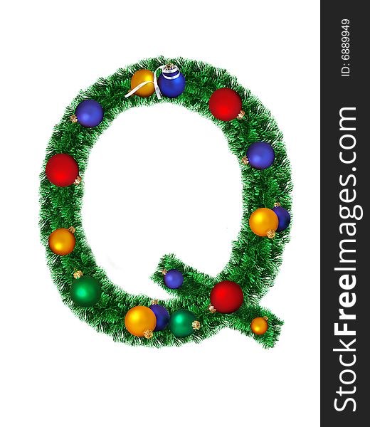 Christmas Alphabet - Q