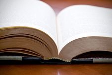 Shallow Focus Closeup Of A Book Stock Image Shallow Focus Closeup Of A Book Stock Image