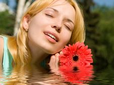Woman Rest In The Park Stock Photos Woman Rest In The Park Stock Photos