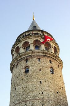 Galata Tower, Istanbul, Turkey Royalty Free Stock Image