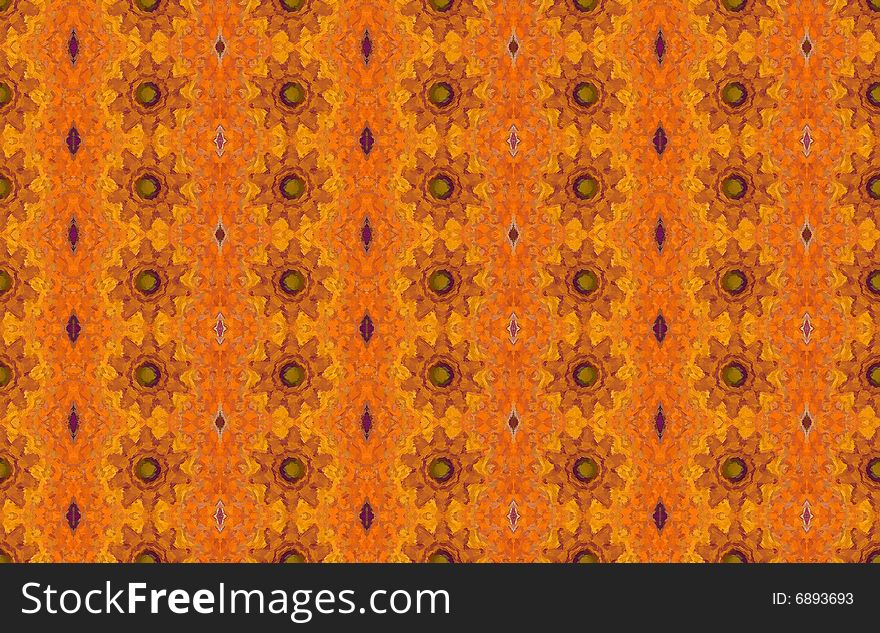 Orange Abstract