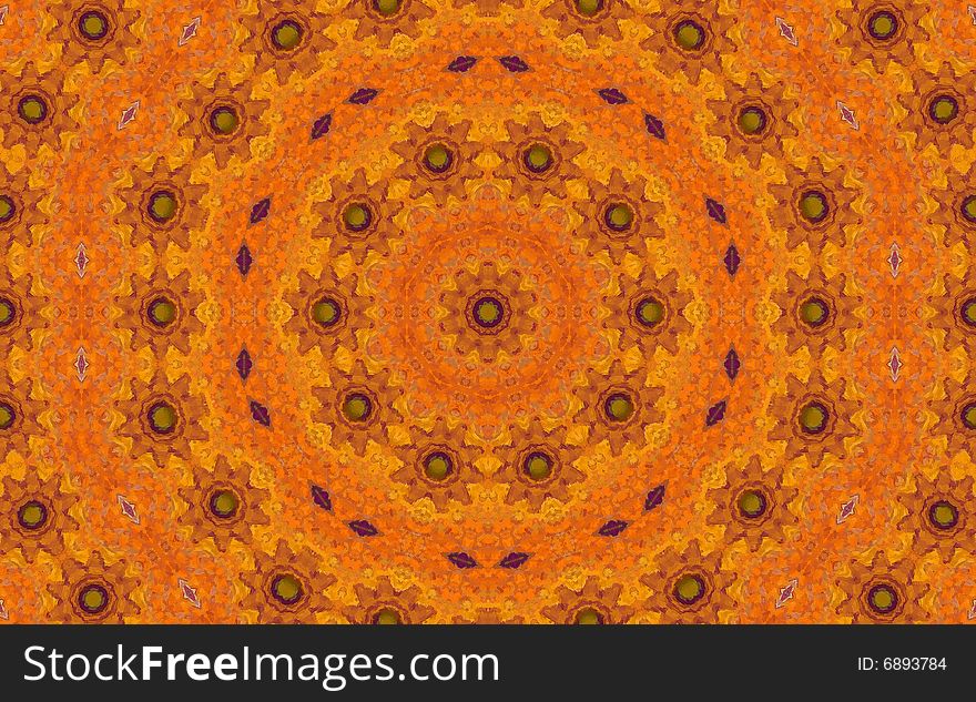 Orange abstract