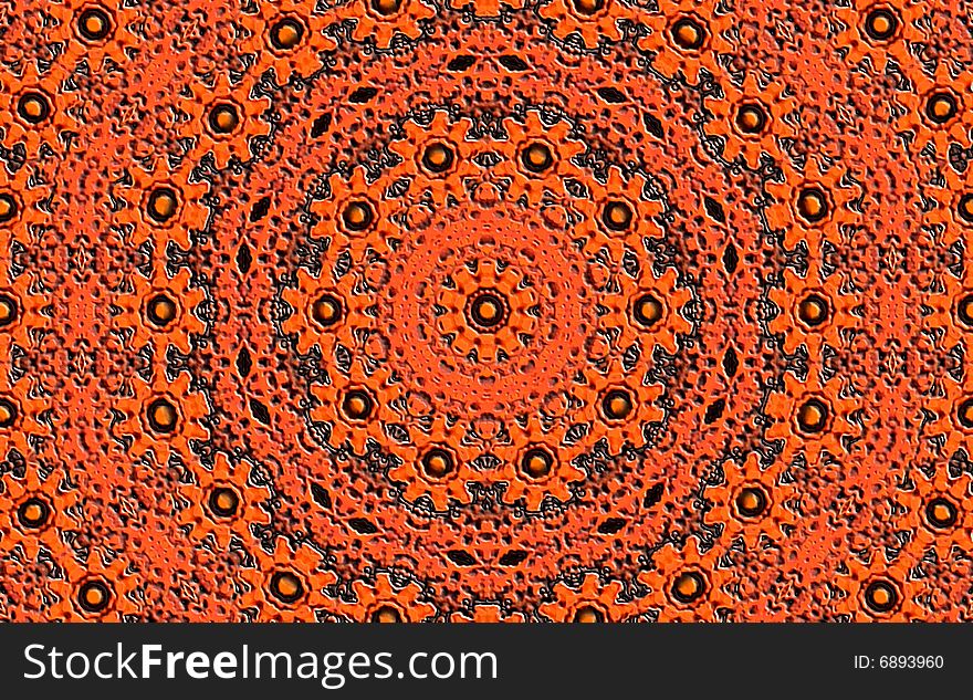 Orange Abstract