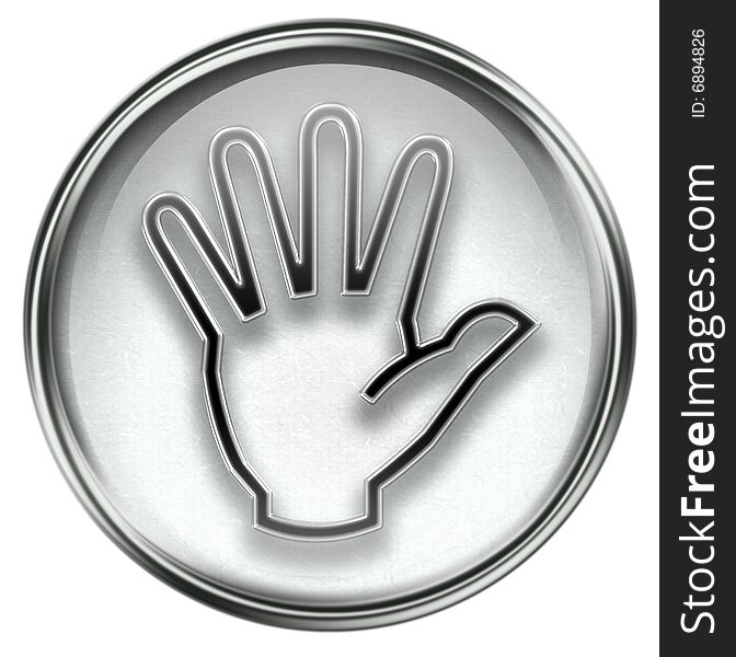 Hand Icon Grey