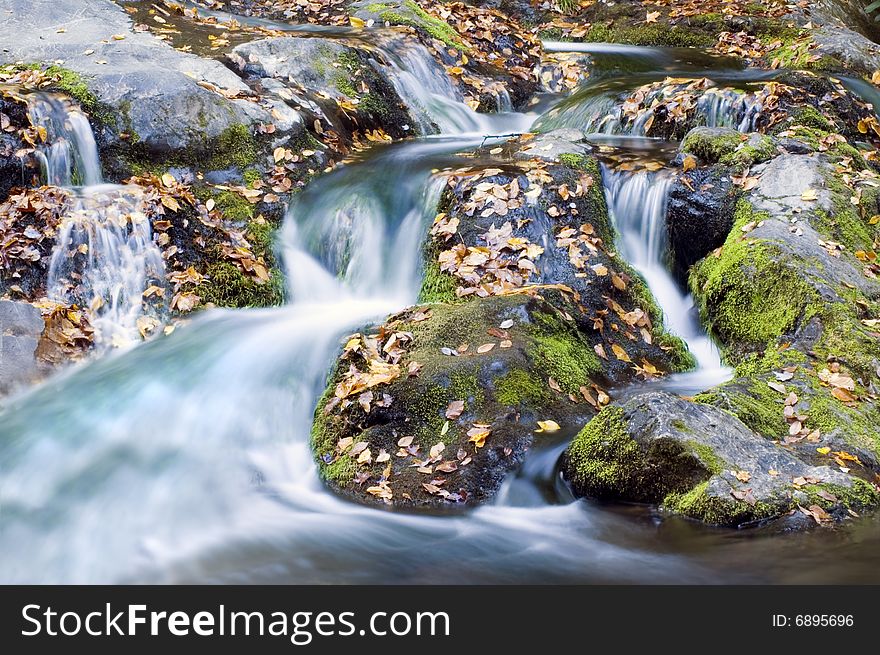 Autumn Waterfall