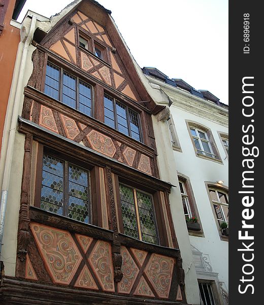 Medieval house in Strasbourg France