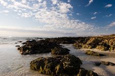 Rocks And Tide Pools Stock Photo