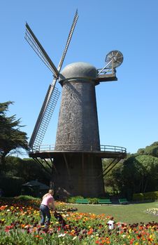 Windmill Stock Photo Windmill Stock Photo