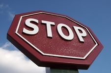 Stop Sign Stock Photo Stop Sign Stock Photo