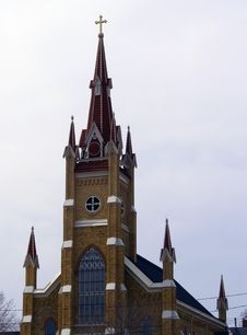 Ornate Church With Steeple Stock Images Ornate Church With Steeple Stock Images