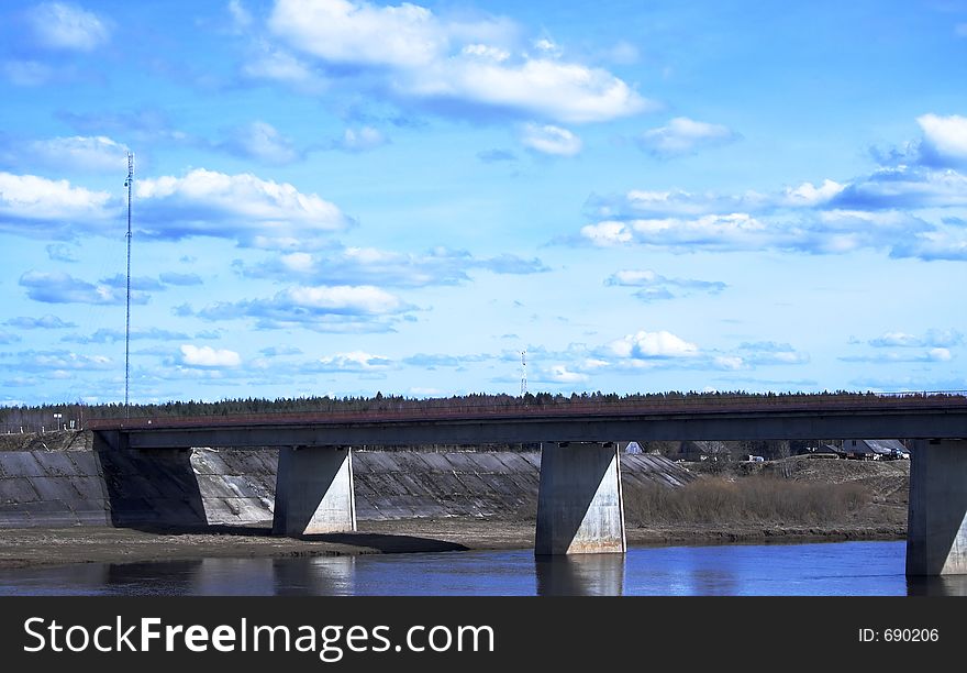 Bridge over the river