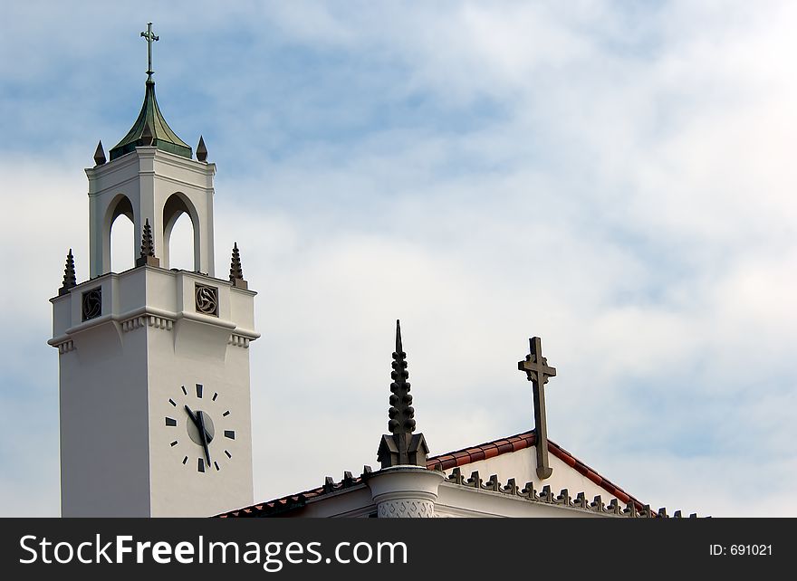 Old spanish church