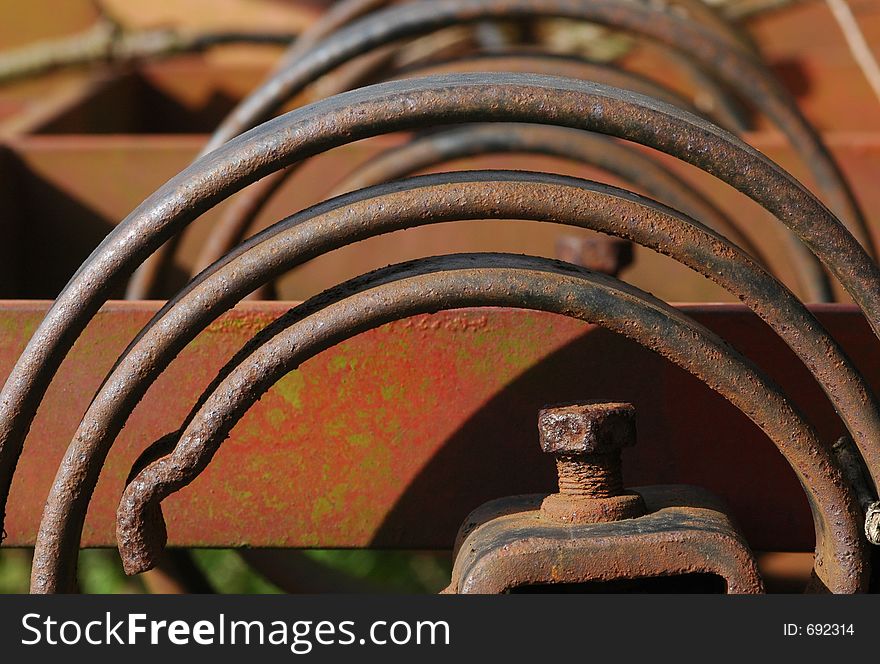 Rusty Farm Machinery