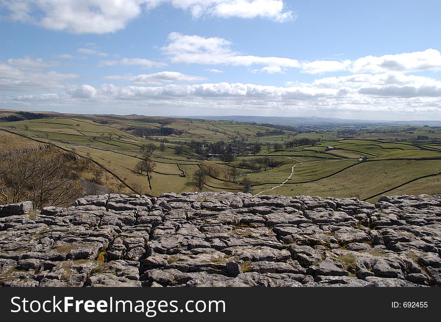 The top Of Malham Tarn