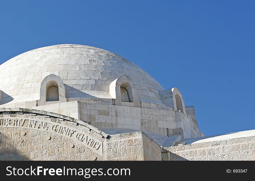 Historic Building in Jerusalem known localy as the Y.M.C.A. Historic Building in Jerusalem known localy as the Y.M.C.A