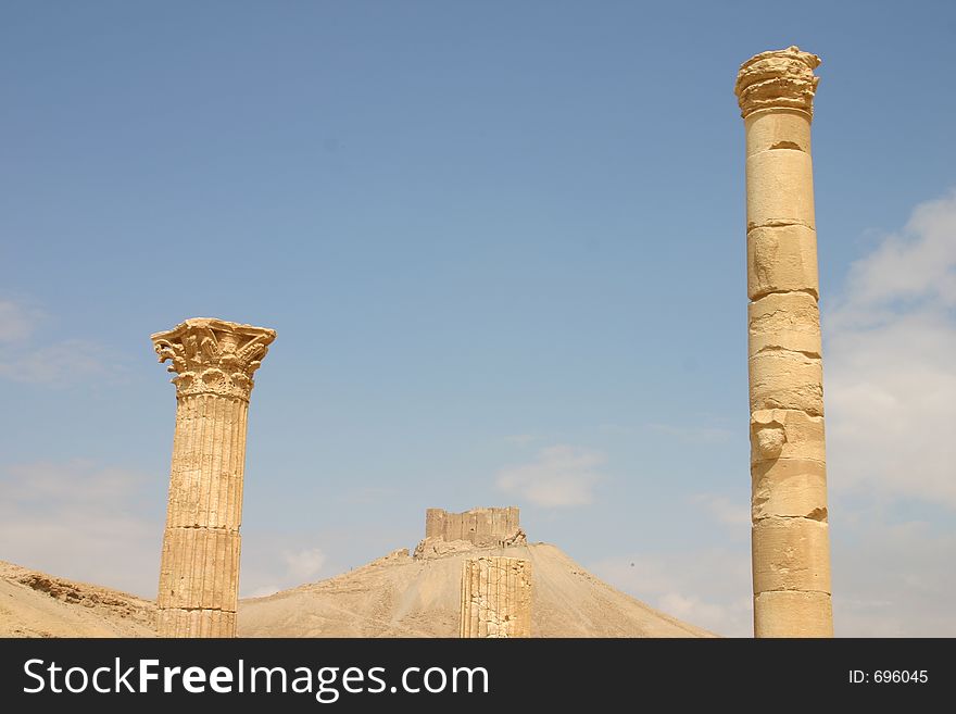 Ruins of Palmyra. Ruins of Palmyra