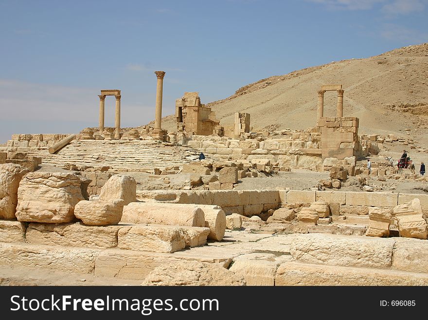 Ruins of Palmyra. Ruins of Palmyra