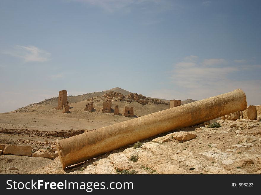 Ruins of Palmyra. Ruins of Palmyra