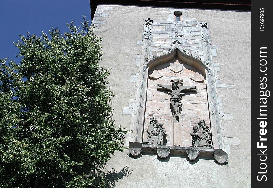 Picture of an old monastery church (in Germany). Picture of an old monastery church (in Germany)