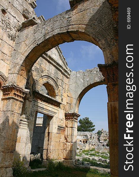 Ruins of Simeon Abbey. Ruins of Simeon Abbey